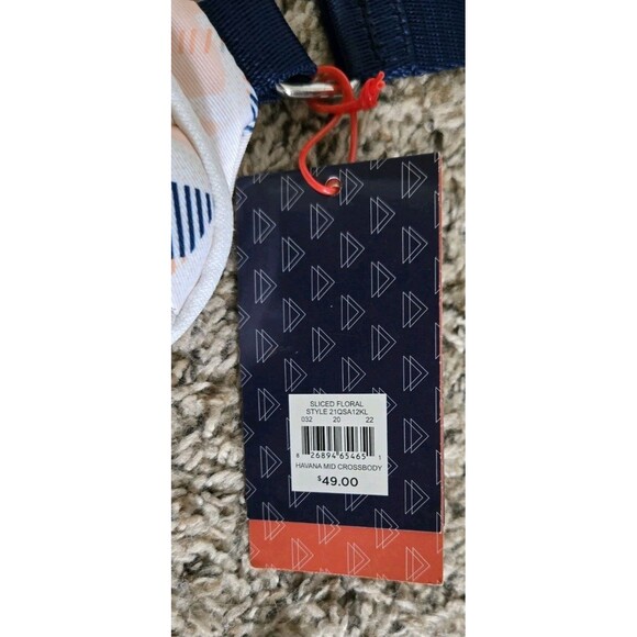 ETA Rosetti Everyday Travel Advent Havana Mid Crossbody Bag Sliced Floral Style - Picture 14 of 16
